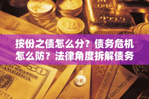 济南按份之债怎么分？债务危机怎么防？法律角度拆解债务分配与风险自保指南