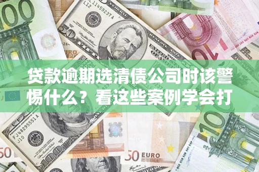 济南贷款逾期选清债公司时该警惕什么？看这些案例学会打翻身仗