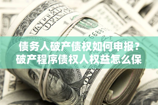 济南债务人破产债权如何申报？破产程序债权人权益怎么保障？
