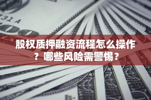 济南股权质押融资流程怎么操作？哪些风险需警惕？
