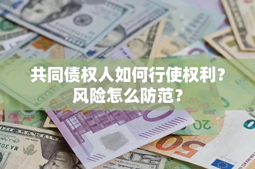 济南共同债权人如何行使权利？风险怎么防范？
