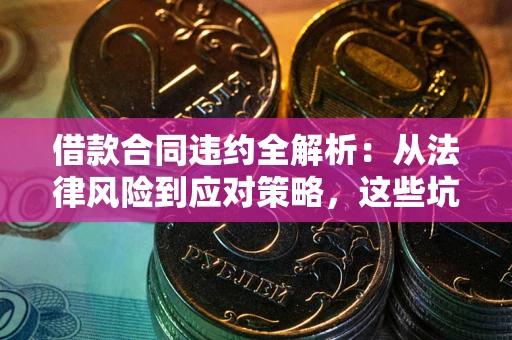 济南借款合同违约全解析：从法律风险到应对策略，这些坑别再踩！