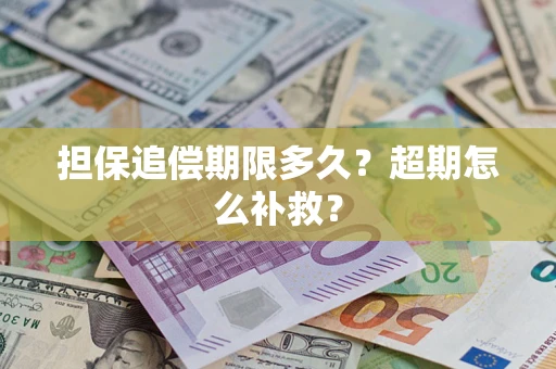 济南担保追偿期限多久？超期怎么补救？