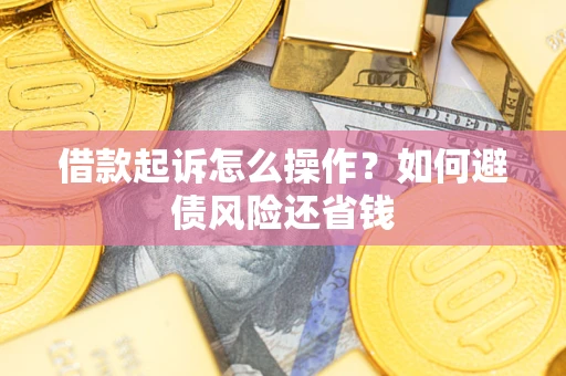 济南借款起诉怎么操作？如何避债风险还省钱