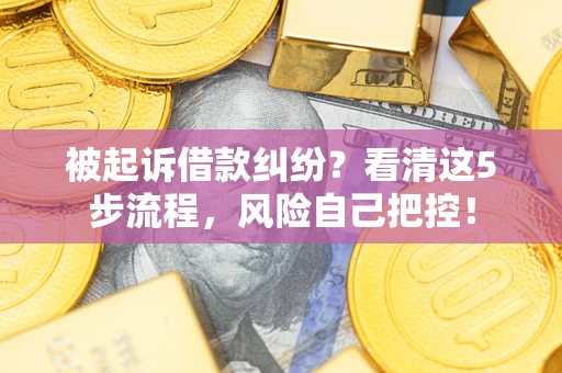 济南被起诉借款纠纷？看清这5步流程，风险自己把控！