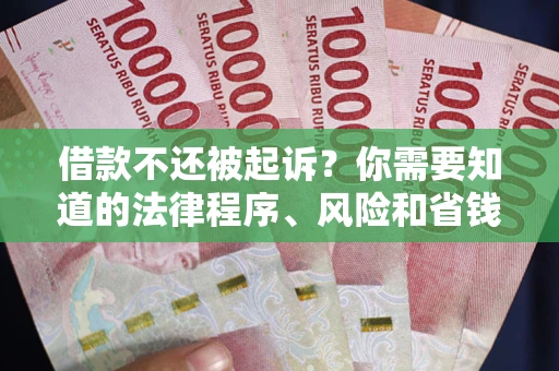 济南借款不还被起诉？你需要知道的法律程序、风险和省钱技巧