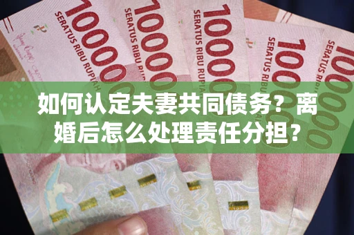 济南如何认定夫妻共同债务？离婚后怎么处理责任分担？