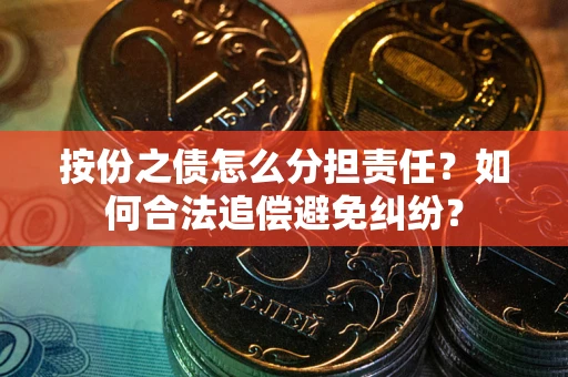 济南按份之债怎么分担责任？如何合法追偿避免纠纷？